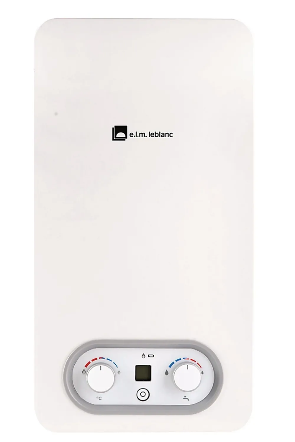 Elm Leblanc Chauffe-eau à tirage naturel ONDEA BAS NOX avec veilleuse - LC10-4 PVB - Puissance 7,9 à 17,4 kW - Butane/Propane - maxi 10 l/min