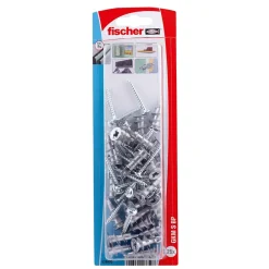 Fischer Cheville Autoforeuse-Cheville autoforeuse en métal PZ L. 30 mm, 25 pièces