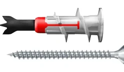 Fischer Cheville autoforeuse pour plaque de plâtre DuoBlade SF 6K