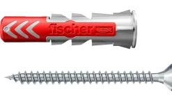 Fischer Cheville Universelle-Cheville bi-matière avec vis DuoPower pour matériaux de construction 8x40 mm, 8 pièces