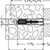 Fischer Cheville Universelle-Cheville bi-matière avec vis DuoPower pour matériaux de construction 5x25 mm, 18 pièces