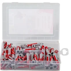 Fischer Cheville Universelle-Cheville PROFI-Box Duopower, lot de 132