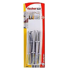 Fischer Cheville À Frapper-Cheville à frapper en nylon CS PZ 8 x 80 mm, 10 pièces