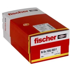 O91 Cheville À Frapper-Cheville à frapper N-F 8x100/60 FISCHER - Boîte de 100 - 513703