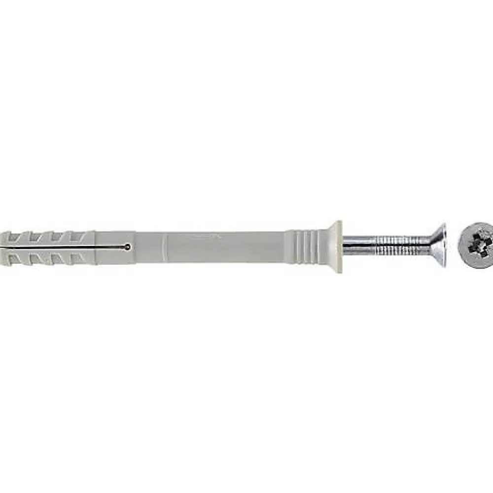 O91 Cheville à frapper plastique N 8 x 120 Z GP 8 mm - pack de 100