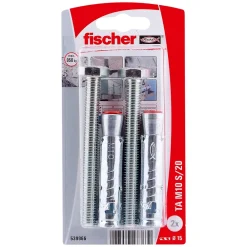Fischer Cheville métallique à douille BT 10 x 80 mm, 4 pièces