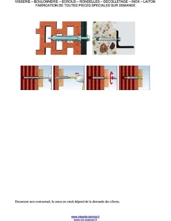 Fischer Kit De Chevilles-Cheville Nylon à collerette SX 6X50 - 100 pièces