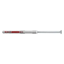 O91 Cheville Universelle-Cheville rallongée DuoXpand 10x100 mm FISCHER avec vis de sécurité prémontée - boîte de 50