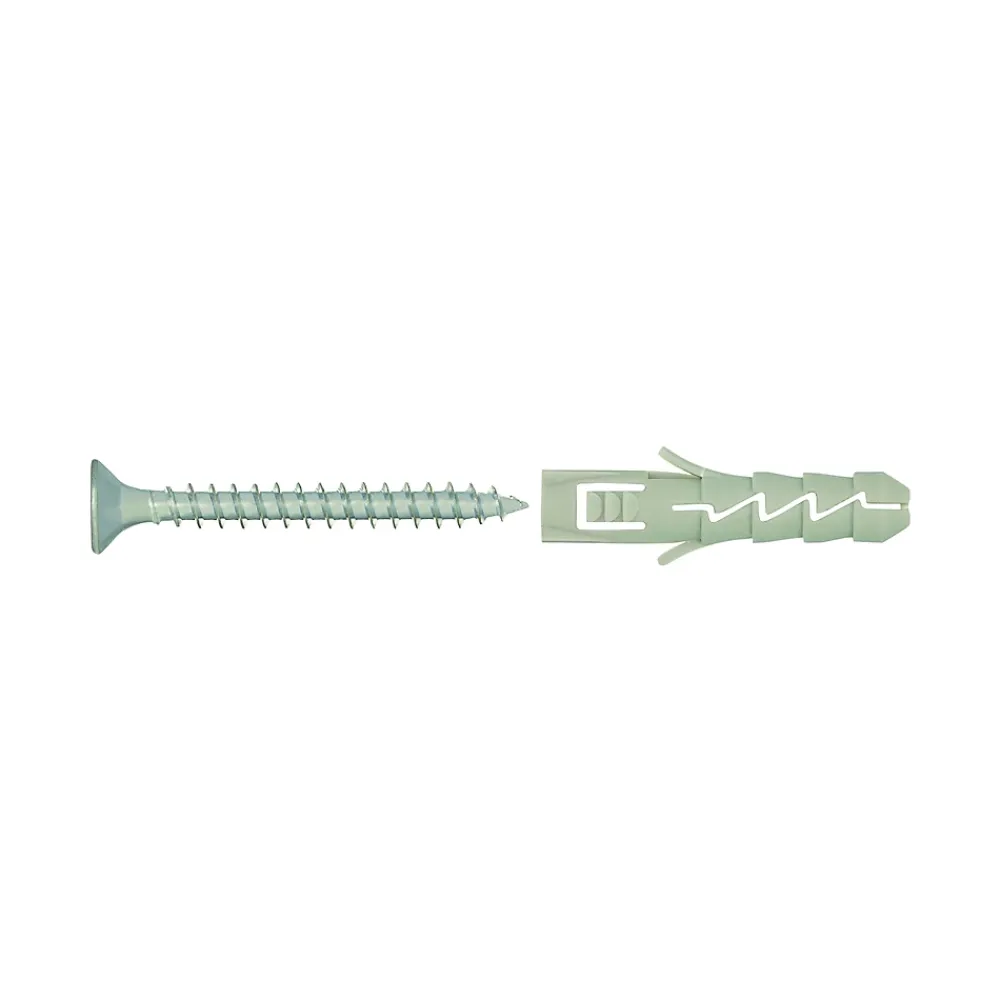Diall Cheville Universelle-50 chevilles nylon CL PZ Ø8x40mm