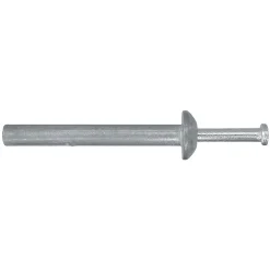 Diall Cheville À Frapper-10 chevilles à frapper métal PZ Ø6x40mm