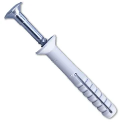 D-Work Cheville À Frapper-600 Chevilles à Frapper NHS D. 5 x Lt. 35 mm avec Vis Tête Fraisée (en seau) -