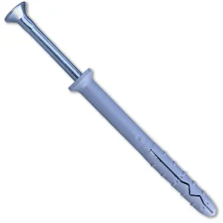 D-Work 200 Chevilles à Frapper NHS D. 8 x Lt. 80 mm avec Vis Tête Fraisée (en seau) -