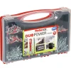Fischer Chevilles multimateriaux Duopower + vis assortiment, 140 pièces