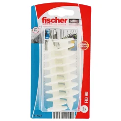 Fischer Cheville Universelle-2 chevilles polystyrène pour charge moyenne 25x90mm
