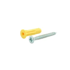Crampon Cheville Universelle-30 chevilles universelles Ø6 mm avec vis