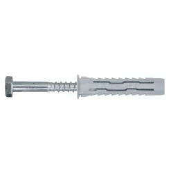 Diall 2 chevilles universelles nylon HX Ø12x60mm