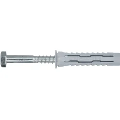 Diall 20 chevilles universelles nylon HX Ø12x60mm