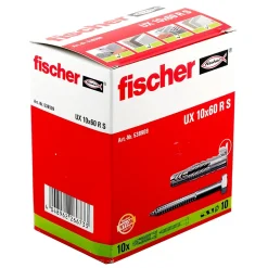 Fischer 10 chevilles universelles Ø10x60mm