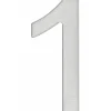 Thirard Chiffre Et Lettre Pour Maison-Chiffre 1 adhésif, inox, H.76mm -