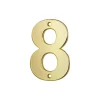 Thirard Chiffre 8, laiton, à visser, H.51mm, doré-
