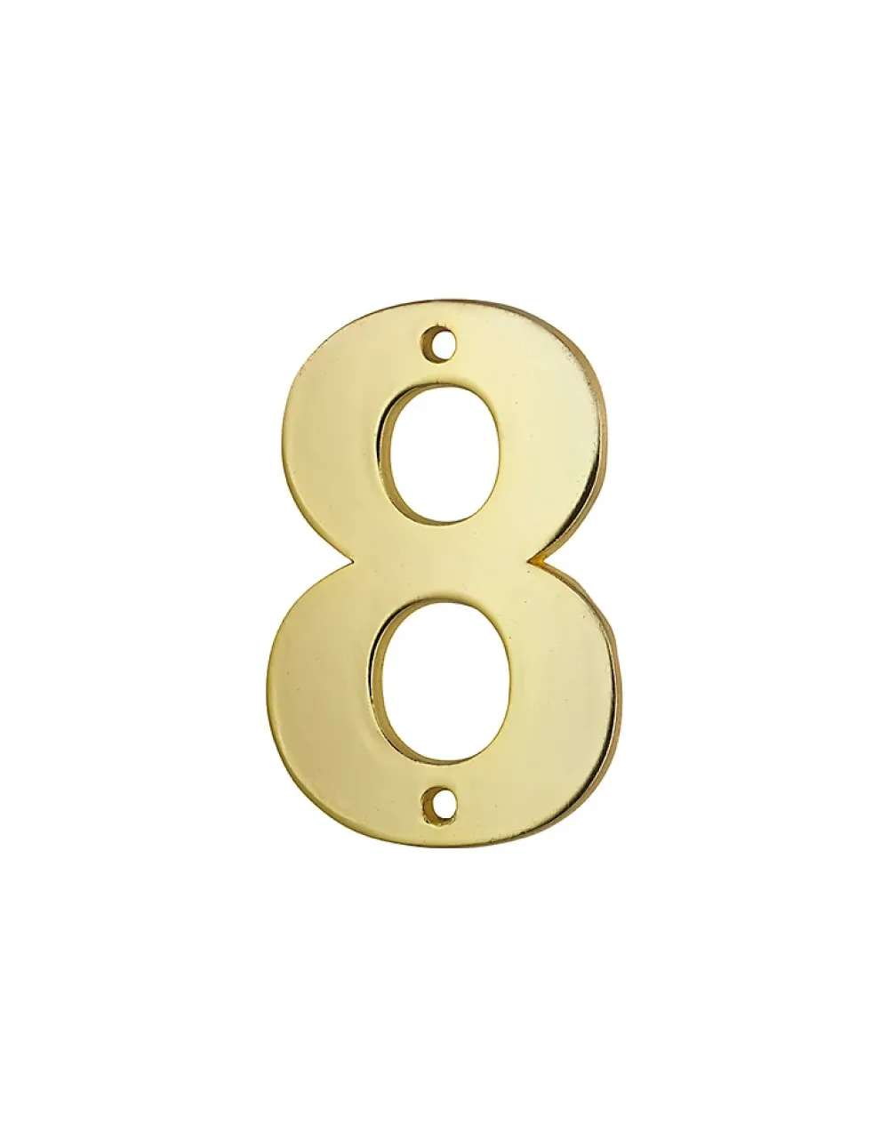 Thirard Chiffre 8, laiton, à visser, H.51mm, doré-