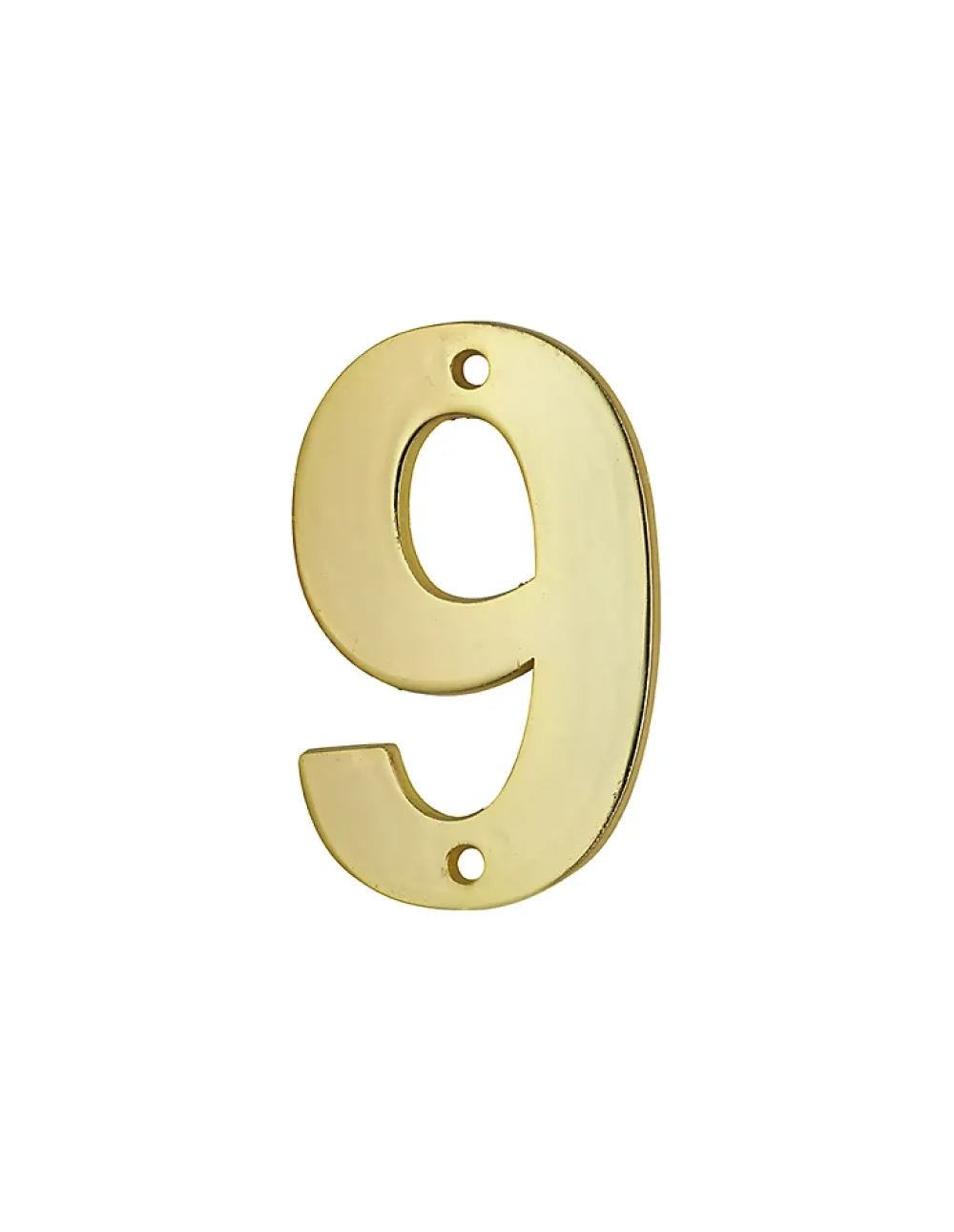 Thirard Chiffre Et Lettre Pour Maison-Chiffre 9, laiton, à visser, H.51mm, doré -