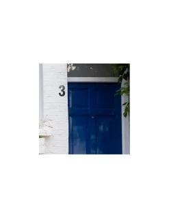 Thirard Chiffre Et Lettre Pour Maison-Chiffre 3 à visser, alliage, H.80mm, noir -