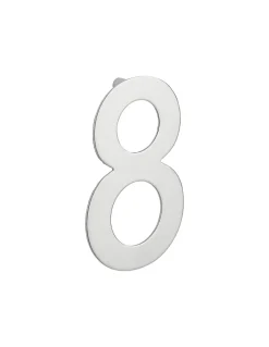 Thirard Chiffre Et Lettre Pour Maison-Chiffre 8 à visser, inox, H.100mm -