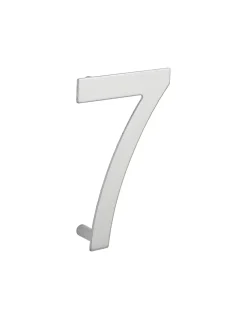 Thirard Chiffre 7 à visser, inox, H.100mm -