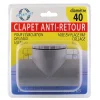 Fitt Clapet pvc anti-retour à battant ø40 mm
