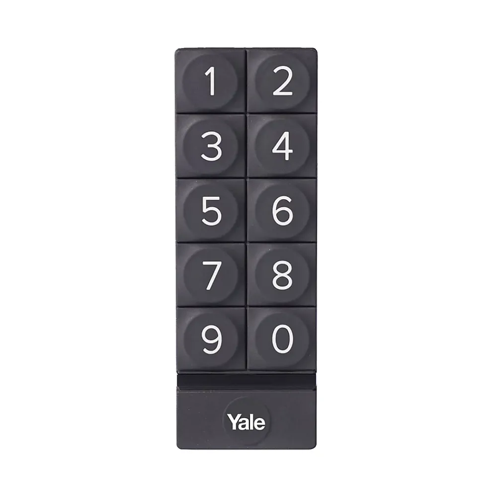 Yale Clavier à code connecté noir compatible serrure connectée