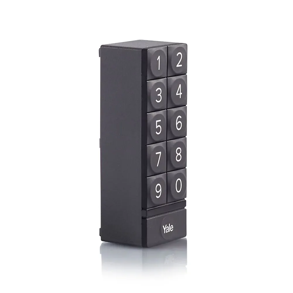 Yale Clavier à code connecté noir compatible serrure connectée
