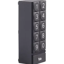 Yale Clavier à code connecté noir compatible serrure connectée