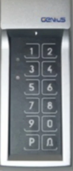 Genius by FAAC Accessoire Pour Volet, Fenêtre Et Portail-Clavier à code radio Genium G-CODE 4R