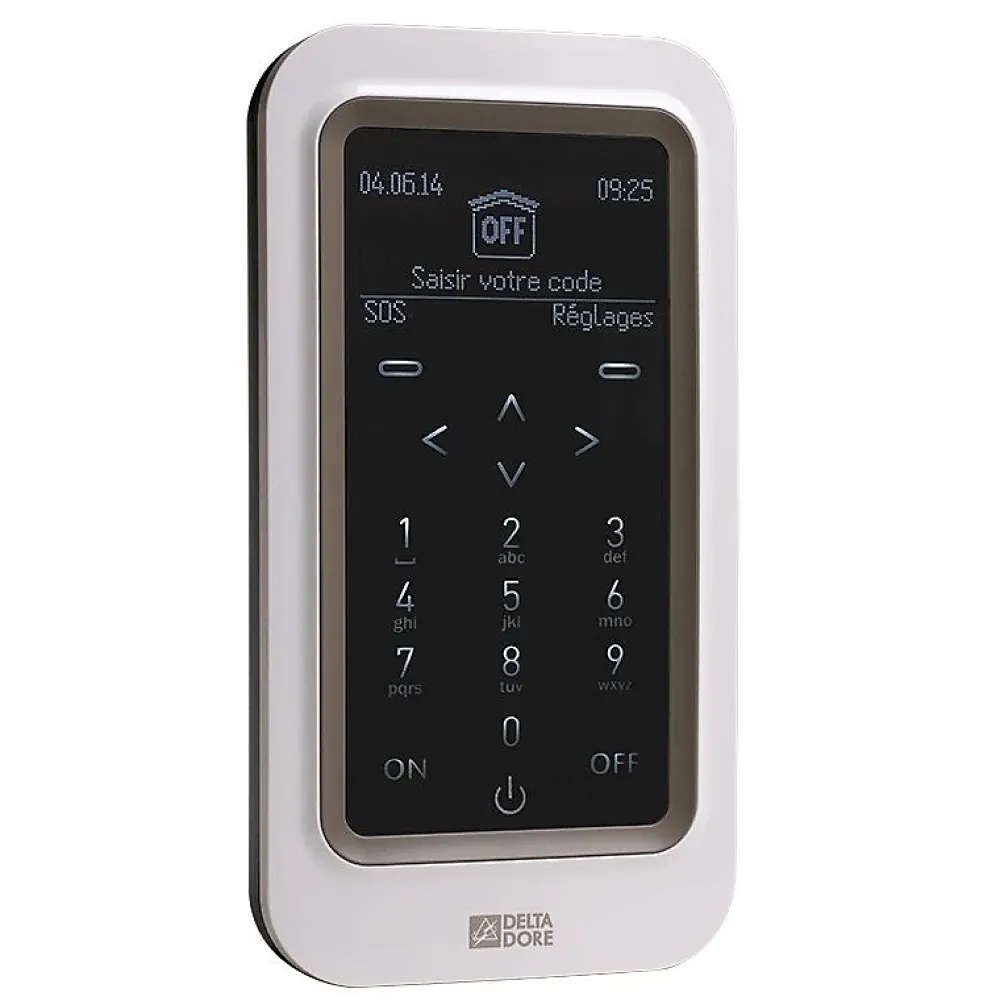 Delta Dore CLAVIER TACTILE AVEC ÉCRAN RADIO CLT 8000 TYXAL+ - CLT 8000 TYXAL+