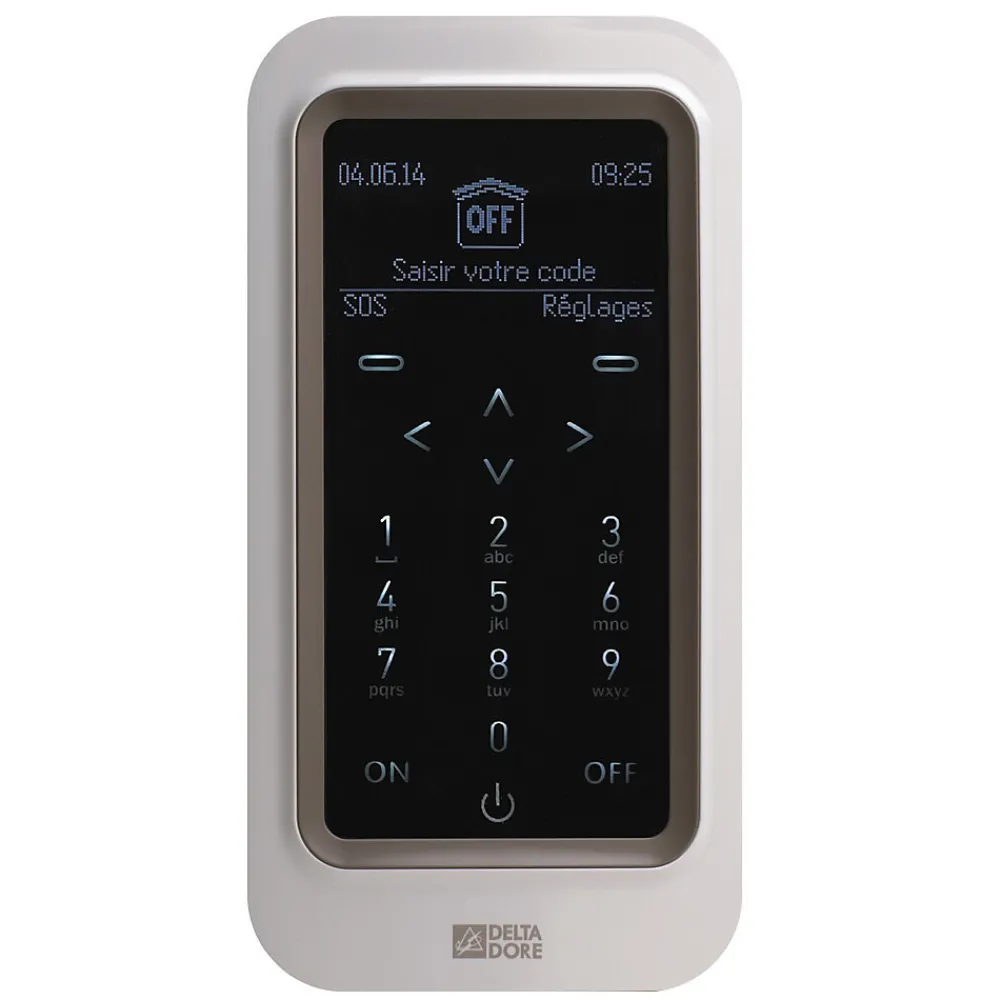 Delta Dore CLAVIER TACTILE AVEC ÉCRAN RADIO CLT 8000 TYXAL+ - CLT 8000 TYXAL+