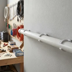 Diall Fixation Et Raccordement Du Câble|Tube Irl Et Raccord-Clip de fixation ø16 mm vendu par 15 pièces