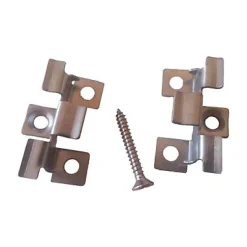 Green Outside 100 clips et vis inox pour lame de terrasse composite alvéolaire Greendeck R