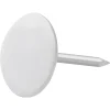Diall Clous tapissiers blancs - sachet de 50 pièces