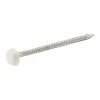 Diall Clous UPVC en acier inoxydable A4 2x40 - 125g