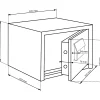 Burg-Wachter Coffre-Fort-Coffre-fort Combi-line CL 420 E