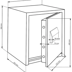 Burg-Wachter Coffre-fort Combi-line CL 440 E