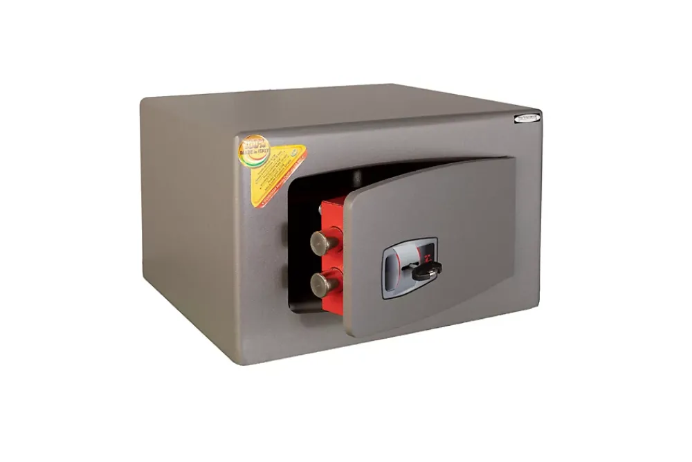 Technomax Coffre fort certifié à clé à fixer DMK/3 - 18 L -