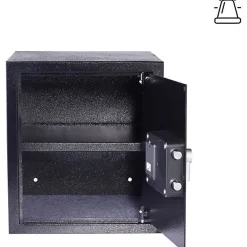 Yale Coffre-Fort-Coffre-fort electronique YEC/390/DB2 40L silver metal