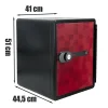 Autres Coffre-Fort-Coffre fort ignifuge 40L Anti feu 1H Electronique a code fixation sol FS-FM40 Reskal Couleur - Rouge