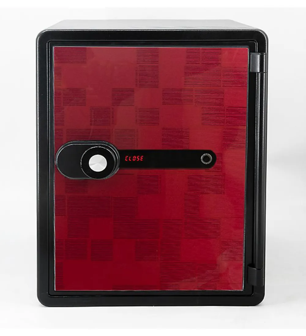 Autres Coffre-Fort-Coffre fort ignifuge 40L Anti feu 1H Electronique a code fixation sol FS-FM40 Reskal Couleur - Rouge