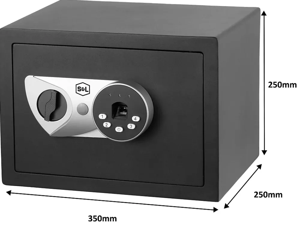 Smith & Locke Coffre-fort ouverture biométrique - 16L