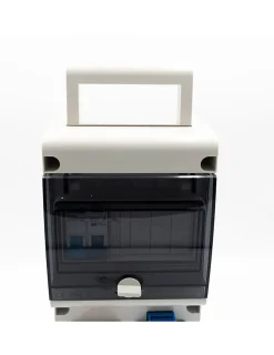 Carré Rouge Tableau Électrique Pré-Équipé-Coffret De Distribution Sur Prises 230v Avec Sortie Usb