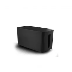 Lifebox Coffret de rangement câbles et multiprises taille moyenne noir