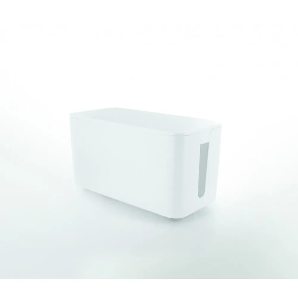Lifebox Coffret de rangement câbles et multiprises taille moyenne blanc